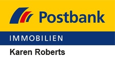 Logo Postbank Immobilien Karen Roberts