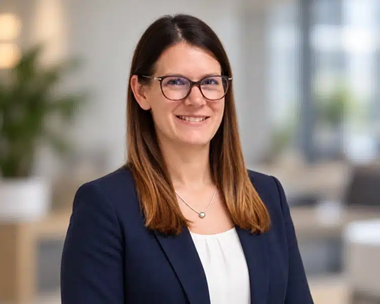 Moderatorin Tina Andrae